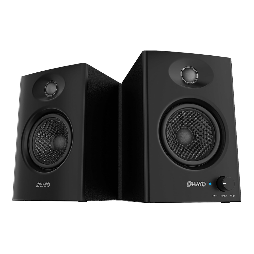 Pc Unit For Gaming - OHAYO 60W Active Bookshelf Speakers with