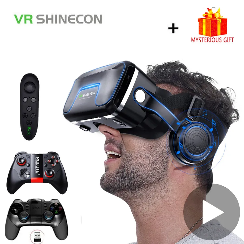Vr Headset Pc - VR Shinecon 10.0 Helmet 3D Glasses