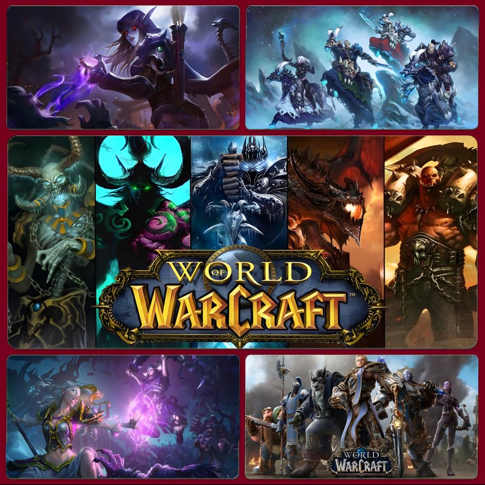 Pc Gaming World Of Warcraft - game fantasy W-World Of Warcraft Mouse