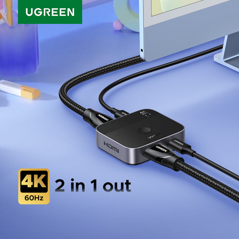Pc Gaming Second - UGREEN HDMI USB C Switch 2