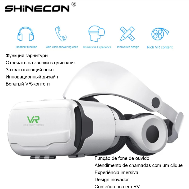 VR Glasses Virtual Reality 3D  - Vr Headset Pc recension och pris