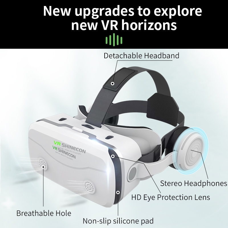 3D Viar Phone Virtual Reality  - Vr Headset Pc recension och pris