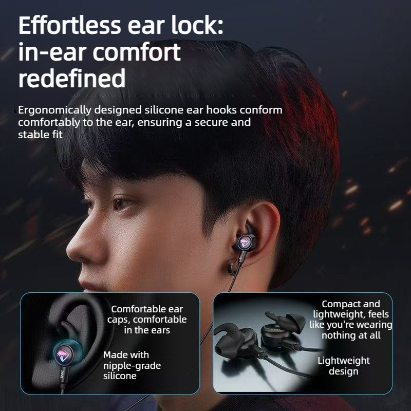 PIVA S6 Wired Gaming Earphones - Pc Gaming Earphones recension och pris