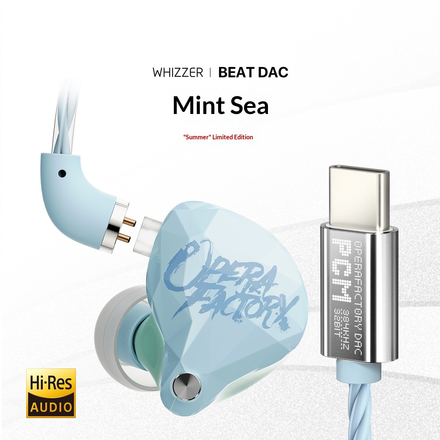 OS1BEAT DAC Mint Sea Summer Li - Pc Gaming Earphones recension och pris