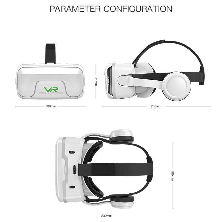 VR Shinecon 10.0 Helmet 3D Gla - Vr Headset Pc recension och pris