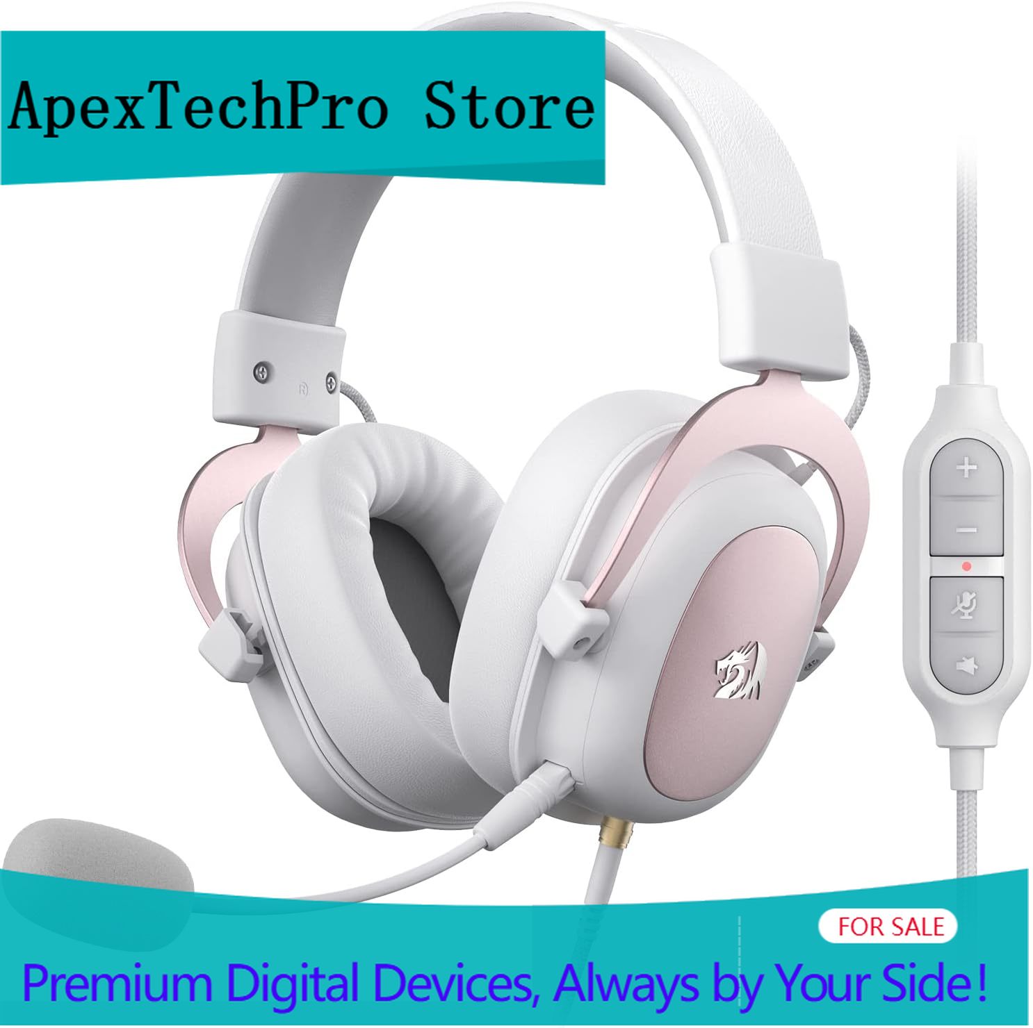 ApexTPRedragon H510 Zeus White - Pc Gaming Zeus recension och pris