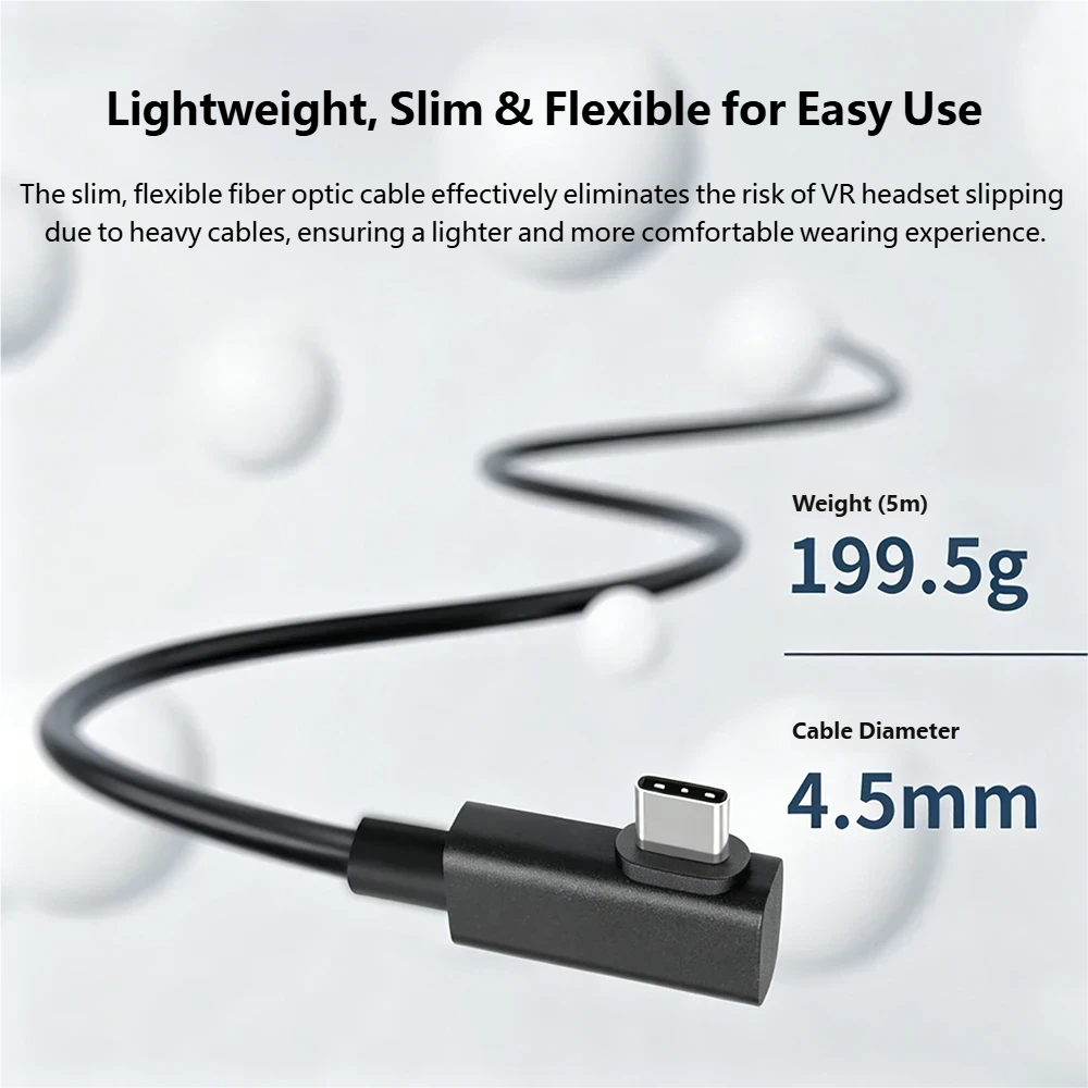 5m VR Link Fiber Optic Cable A - Vr Headset Pc recension och pris