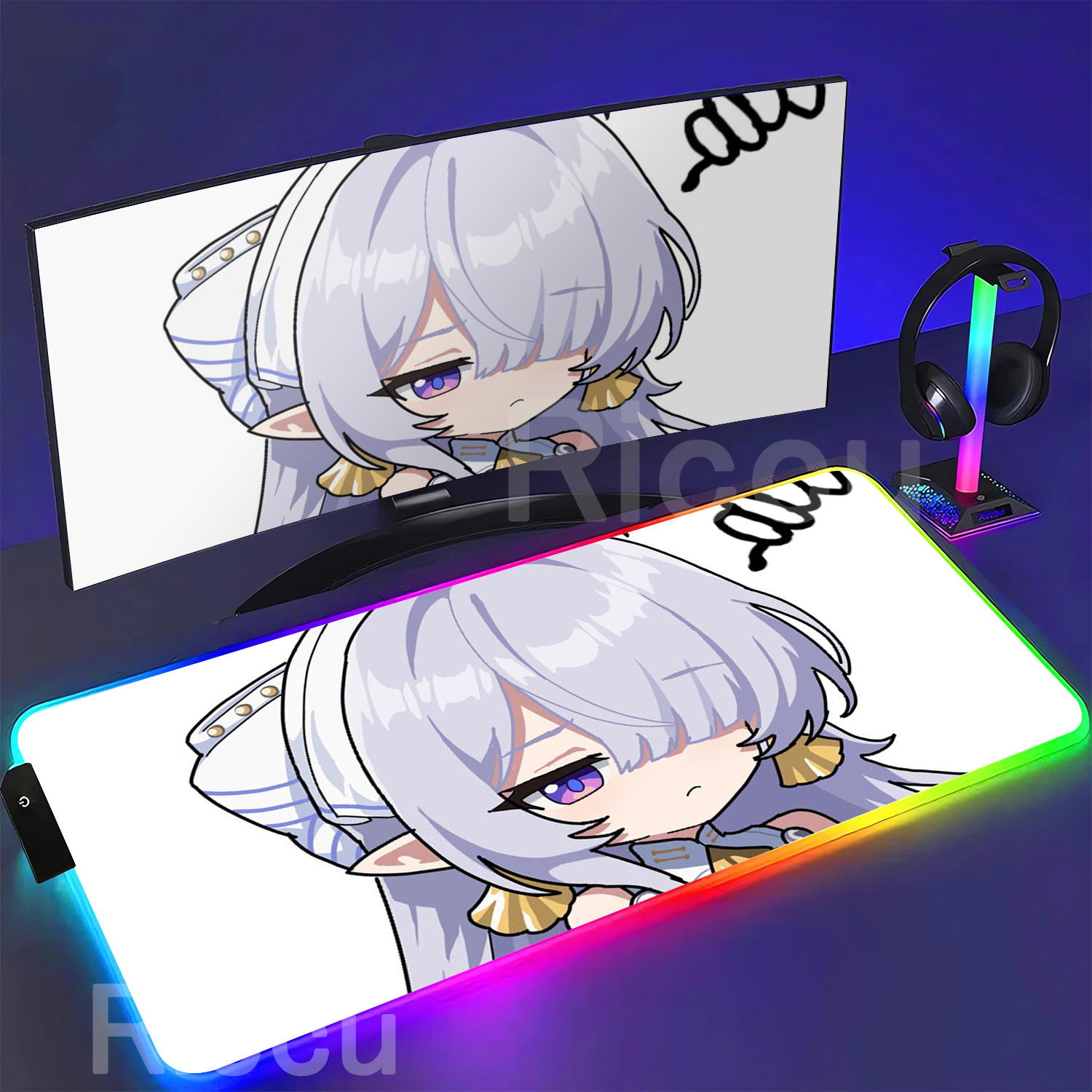 RGB Mouse Pad Velina Airgid Ze - Pc Gaming Zone recension och pris