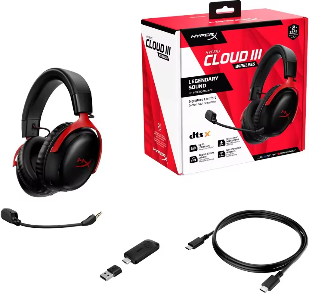 HyperX Cloud 3 77Z46AA 77Z45AA - Pc Gaming Earphones recension och pris