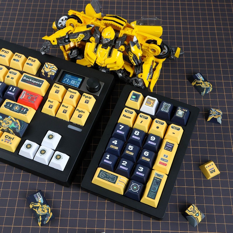 Yellow Bee Robot Theme Custom  - Pc Gaming Yellow recension och pris