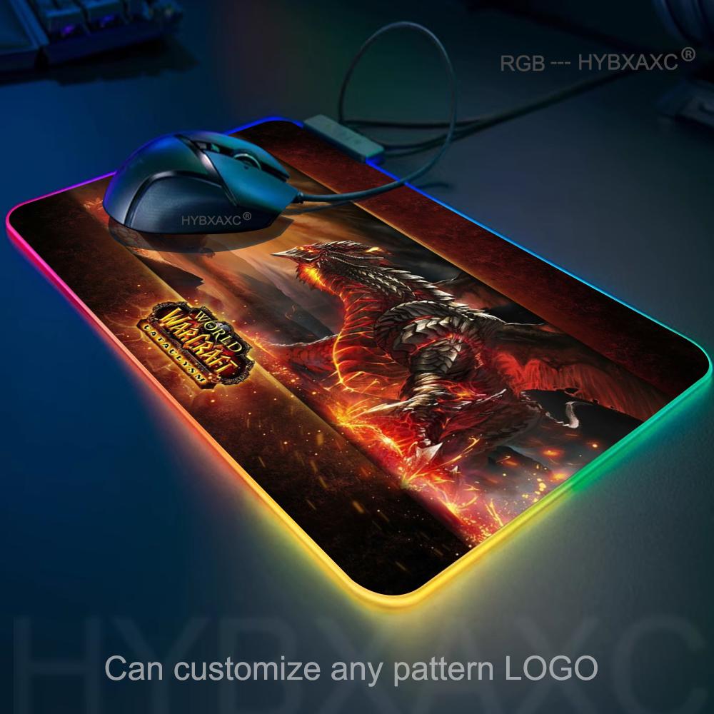 RGB Mouse Pad Game World Of Wa - Pc Gaming World Of Warcraft recension och pris