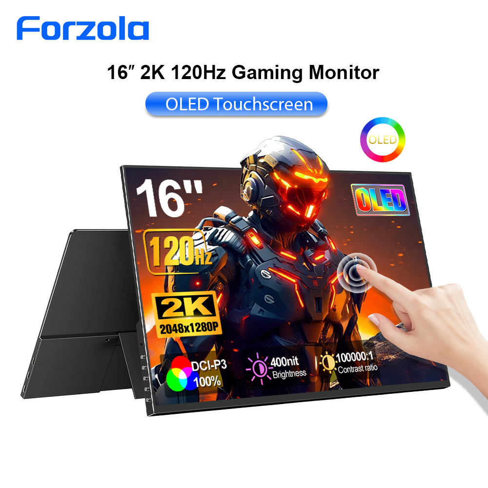 FORZOLA 2K OLED Touch Monitor  - Pc Gaming Second recension och pris