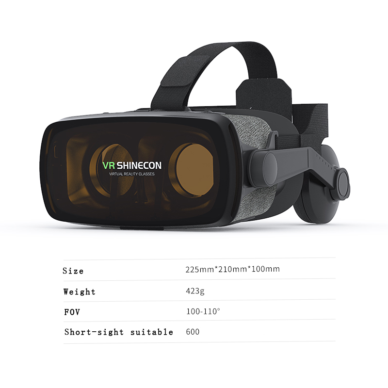 VR Shinecon Casque Viar 3D Gla - Vr Headset Pc recension och pris